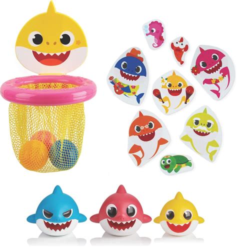 Buy Wowwee Pinkfong Baby Shark Official Bath Toy Bundle Amazon In