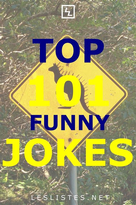 A Yellow Sign That Says Top 10 Corny Jokes