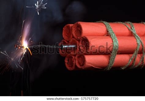Fuse Burning Dynamite Stock Photo 175757720 Shutterstock
