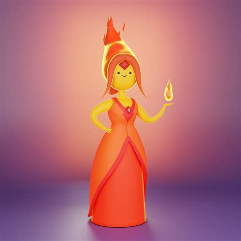 Artstation Flame Princess Adventure Time