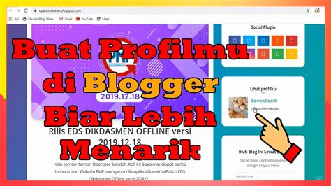 Cara membuat youtube tv di blogger. Cara Membuat Profil di Blogger Terbaru Mudah 2020 - YouTube