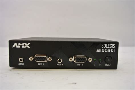 Amx Solecis Avb Sl 0201 824 Audio Video Switcher 689192482483 Ebay