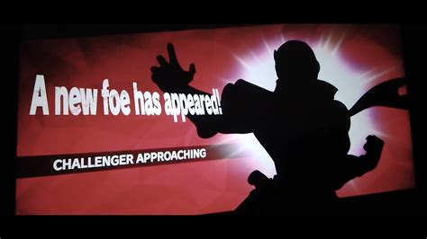 Super Smash Bros Ultimate Challenger Approaching Youtube