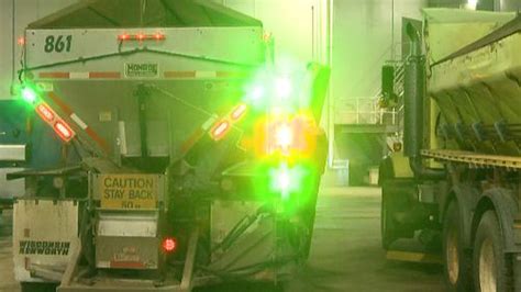 Green Lights On Snow Plows Proving Effective