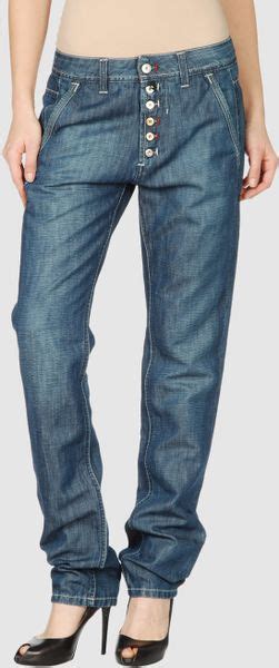 ljd marithe francois girbaud jeans in blue lyst