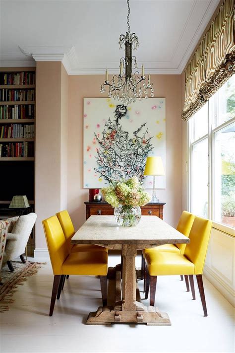 Decorating Small Dining Rooms Decor Around The World Yellow Dining