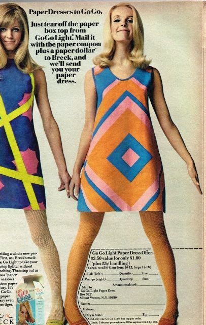 Seventeen Magazine July 1967 Twiggy Mod By