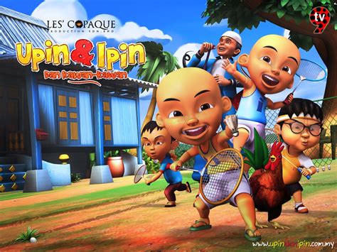 It all begins when upin, ipin, and their friends stumble upon a mystical kris that leads them straight into the kingdom. UPIN IPIN | ANIMASI 3D