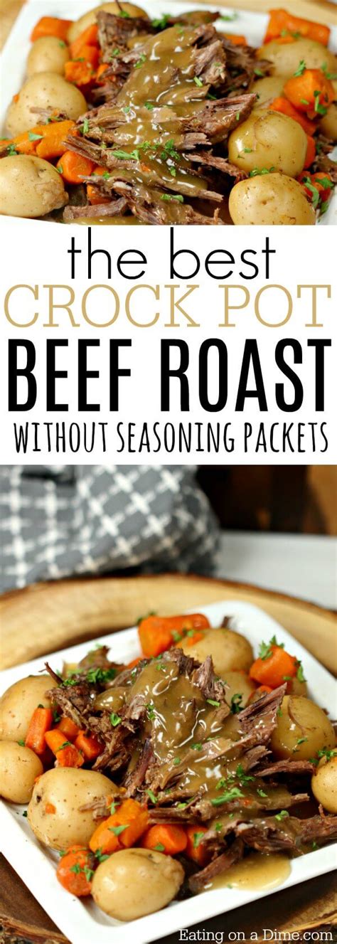 You can brown the roast in a pan with a little oil before putting it into the crock pot, if you have time. The Best Crock pot Roast Recipe - Easy Crock Pot Roast Recipe