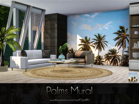 The Sims Resource Palms Mural