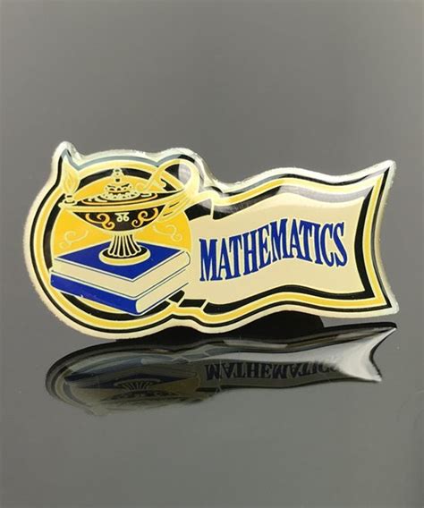 Mathematics Award Pin