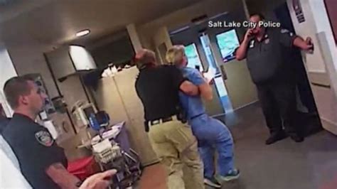Video Utah Nurse Handcuffed For Not Giving Police Patients Blood