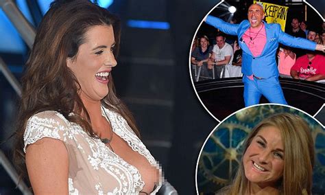 Big Brother 2015s Helen Wood Almost Suffers A Nip Slip As She Leaves