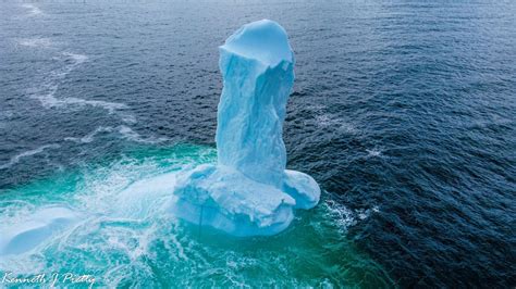 Giant Phallus Shaped Iceberg Floating In Conception Bay Surprises