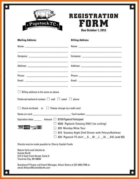 participant registration form template sampletemplatess