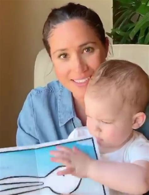Baby archie is already a year old. Meghan Markle Shares a New Video on Baby Archie's First ...
