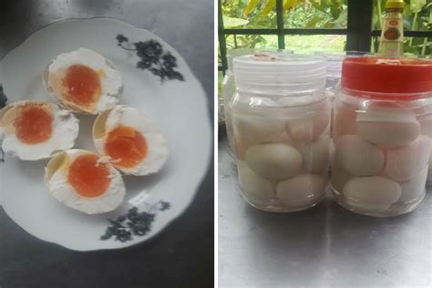 Telur dimasuk berperingkat peringkat bagi memastikan telur tidak masin secara serentak. Cara-Cara Buat Telur Masin Yang Sangat Mudah. Hanya Guna 2 ...