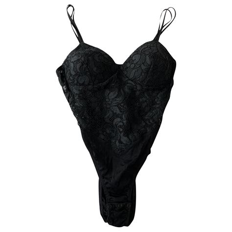 La Perla Black Lace Body Ref 218122 Joli Closet