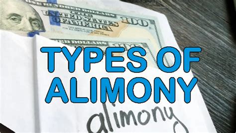 Types Of Alimony Examples Of Spousal Support Awarded