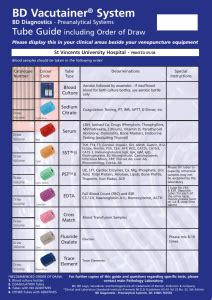 Bd Vacutainer Order Of Draw Chart Kanta Business News