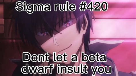 Anime Sigma Rule 5 420 Youtube