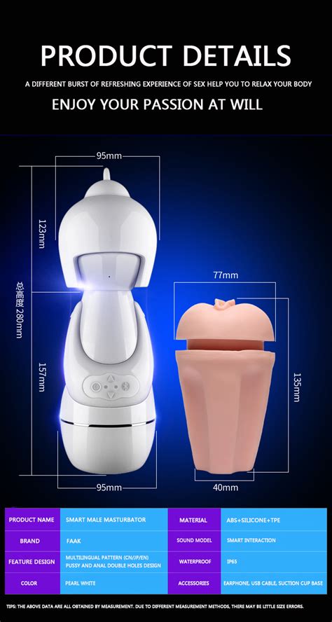 Faak Big Smart Robot Pocket Pussy Vagina Male Masturbation Cup Premium