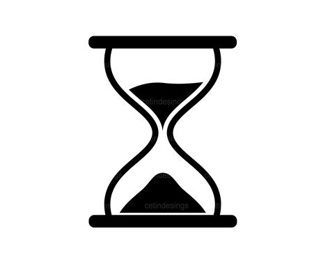 Hourglass Timer Icon Vector Hourglass Svg Hourglass Png - Etsy