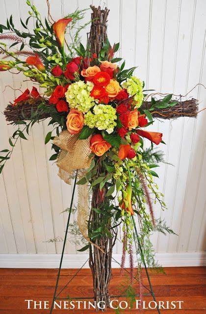 Deliver proflowers® flowers, plants & gifts to your loved ones! grapevine cross arrangements | The Rose Shop | Utah Full ...