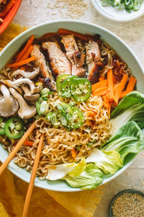 Easy Homemade Healthy Ramen Bowl College Housewife