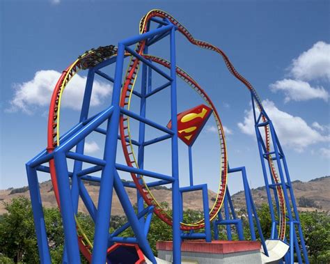 Superman Ultimate Flight Six Flags Discovery Kingdom X