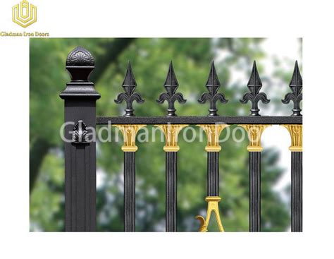 High Intensity Artistic Carving Metal Fence Panel Aluminum Fencing