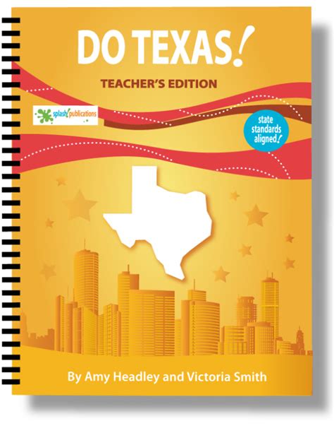 4th Grade Texas History Curriculum Splash Publications
