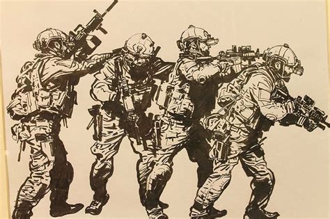 Military Drawings Military Artwork Military Art