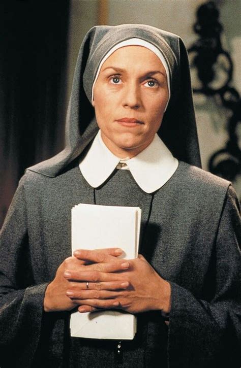 Mrs Clavel From The Movie A Nun Even Though She S A Nun The Person Who Played Her Is Married
