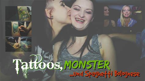 tattoos monster und spaghetti bolognese im interview mit leah obscure und alissa noir youtube