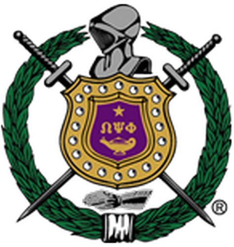 Omega Psi Phi Crest Transparent And Png Clipart Free Omega Psi Phi