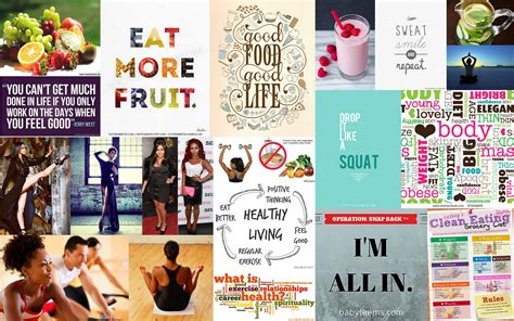 Virtual Vision Board For Health And Fitness