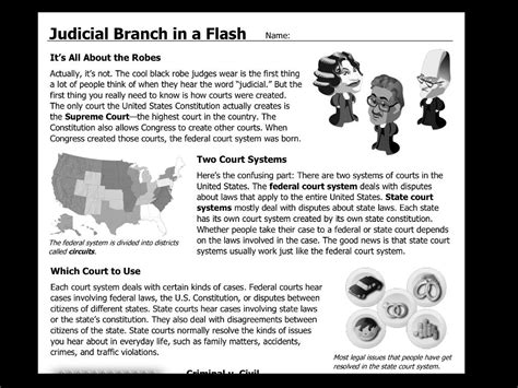 Judicial Branch In A Flash Icivics Judicial Branch In A Flash Worksheet Answer Key This