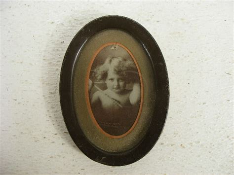 Antique Cupid Awake Picture Dated 1897 With The Photographer Mb