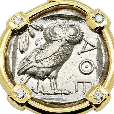 Coins World Used Greek Coin 1€ Year 2010 Athenian Tetradrachm Owl