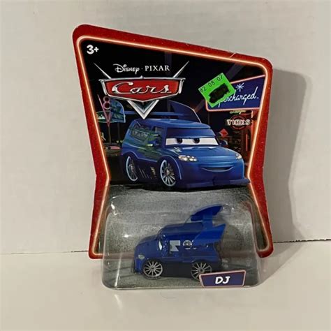 New Disney Pixar Cars Supercharged Dj 155 Die Cast Blue Toy Car 799