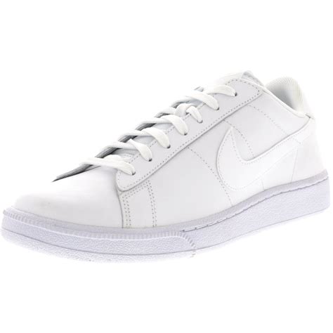 Nike Mens Tennis Classic White Ankle High Suede Fashion Sneaker 9