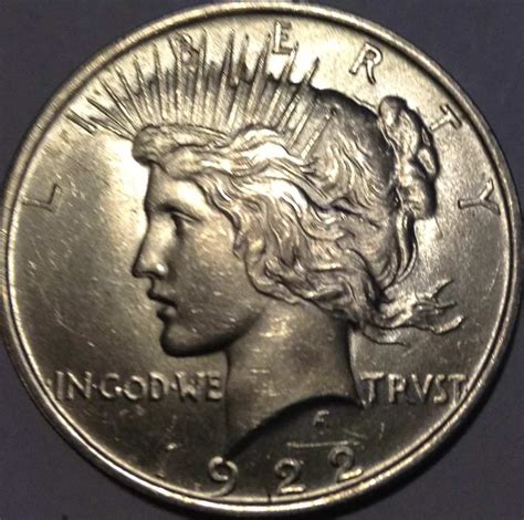 1922 p peace dollar high relief: 1922 Peace Dollar Huge Strike Error? - Coin Community Forum