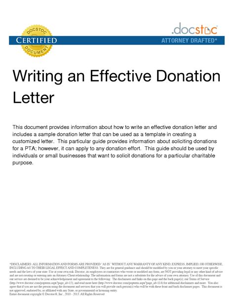 Your letter should be brief, yet comprehensive. How To Ask For Donations For A Collegue - 10 Email ...