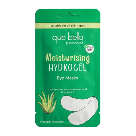 Professional Moisturizing Hydrogel Eye And Face Masks Que Bella Beauty