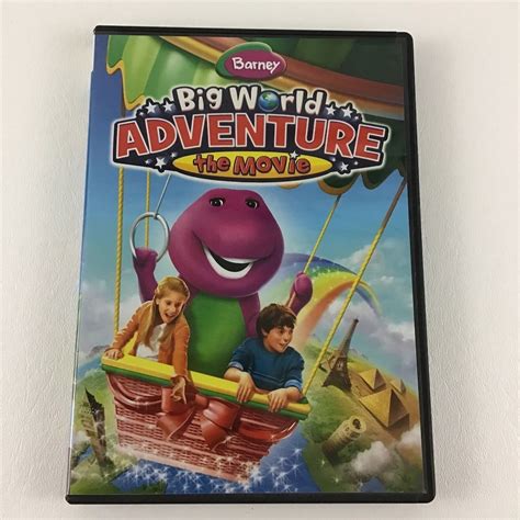 Barney And Friends Dvd Big World Adventure Movie Special Bonus Etsy
