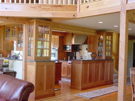 The galley layout works well for all kitchen styles; Post & Beam Kitchen | Building a kitchen, Kitchen, Custom ...