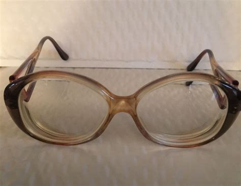 vintage eyeglasses gloria vanderbilt prescription brown pink retro vintage eyeglasses vintage