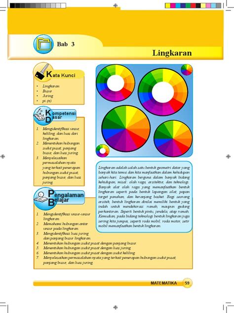 Diketahui besar ∠ aed = 25° dan besar ∠ boc = 35°. Buku Siswa Kelas 8 SMP Matematika 2014 Bab 3. Lingkaran ...