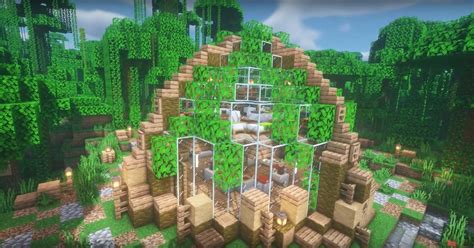 Minecraft Simple Jungle House Ideas And Design